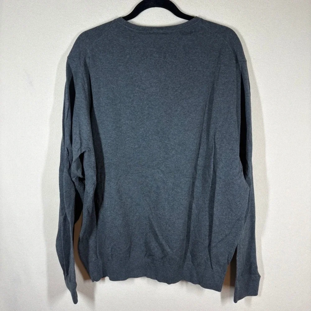 Cutter &‎ Buck 2018 US Open Shinnecock Hills V-Neck Sweater XXL Grey Golf Preppy